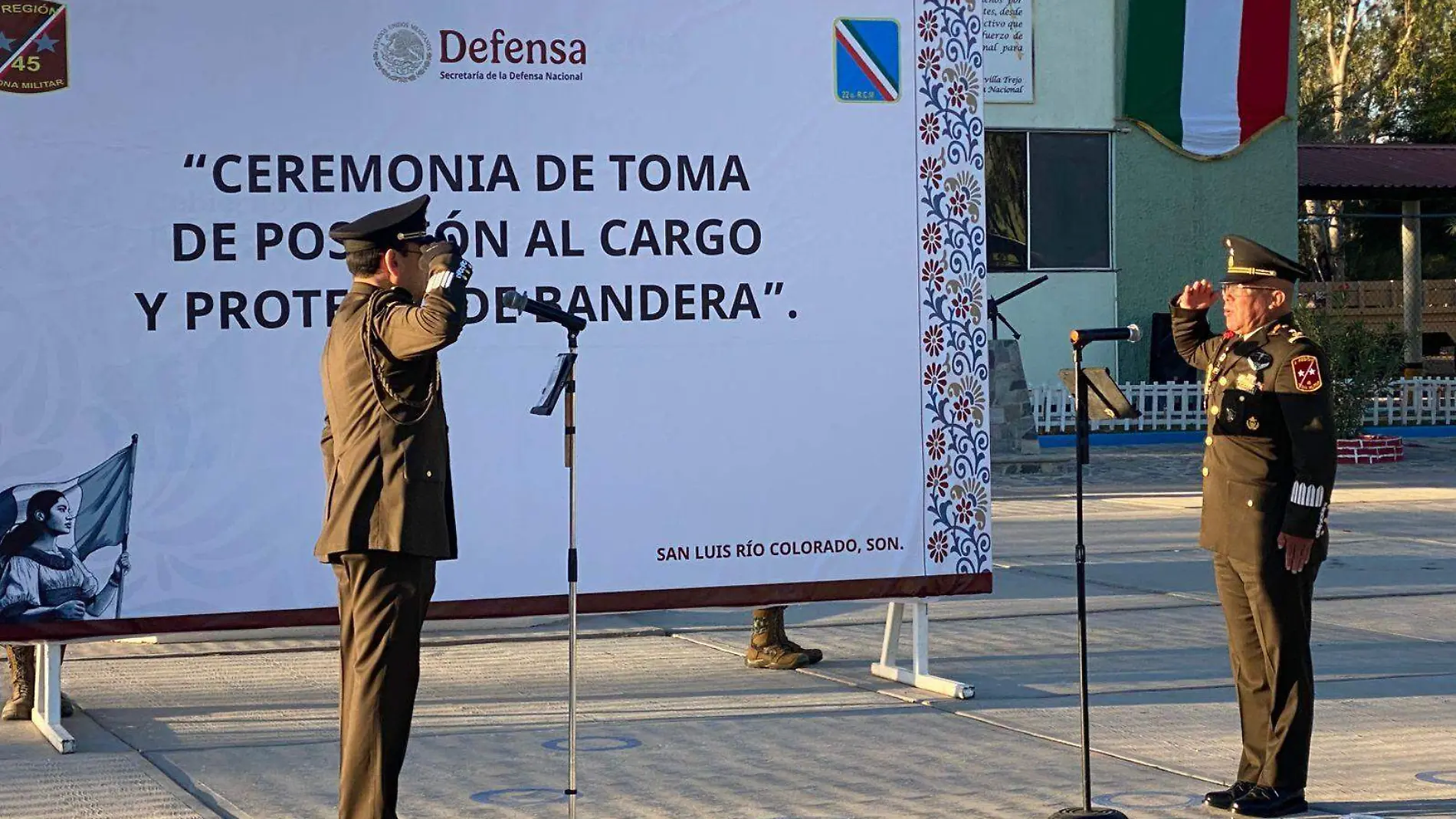 Ceremonio de toma de protesta al cargo del nuevo general VF (3)